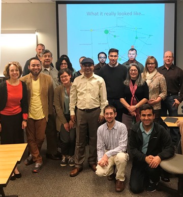 Public Policy Ph.D. Class, Fall 2017, with Guest Speaker Amit Nag